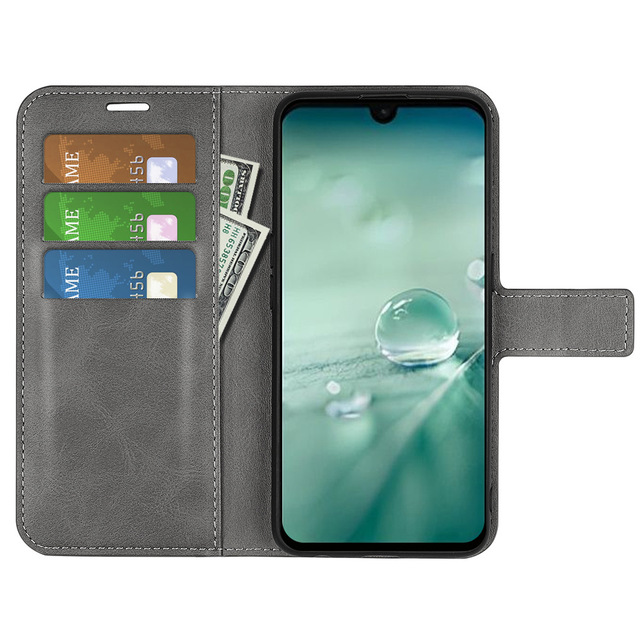 High Quality Leather Flip Fashion Mobile Phone Cases Luxury Cell Phone Case With Card Holder for Sharp AQUOS  Wish SHG06 Cover