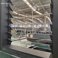 Ventana Moderna con Marco de Aluminio y Vidrio, Persiana Impermeable, Protección Solar, Anticorrosión, para Villa, Cocina, Hotel, Baño