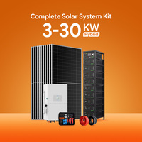 Système de batteries lithium-ion HV Solvic 150 kWh 50 kW avec contrôleur MPPT, modules 51,2 V 314 Ah 380 V monocristallins pour solaires commerciaux et agricoles