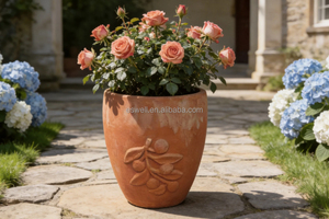 <span class=keywords><strong>Pot</strong></span> <span class=keywords><strong>de</strong></span> fleurs en terre cuite artisanal, <span class=keywords><strong>grand</strong></span> <span class=keywords><strong>pot</strong></span> en terre cuite <span class=keywords><strong>pour</strong></span> la décoration du jardin et du patio, pots <span class=keywords><strong>pour</strong></span> <span class=keywords><strong>olivier</strong></span> - Product Image 6