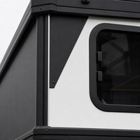 Huntoo – Coque de camping modulaire rigide pour pick-up, pliable, avec rangement personnalisable, pour 4x4 professionnels