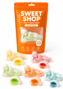<span class=keywords><strong>Caramelle</strong></span> di Cera Commestibili a Forma di Buddha Dormiente da 90g, Gusti Misti alla Frutta, a Tema Zen, per Feste, Snack all'Ingrosso di Grado Alimentare - Product Image 6