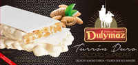 Nougats Tendres d'Espagne Boîte 150G Ingrédients de Qualité Supérieure Délicieuse Barre de Nougat Moelleux aux Amandes et Miel Chocolat Solide