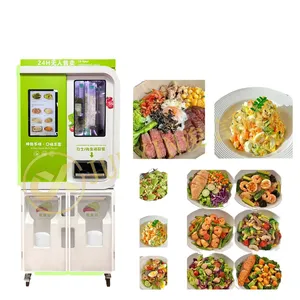 Máquina Expendedora <span class=keywords><strong>de</strong></span> Ensaladas Ecológica con Energía Solar, Dispensador Inteligente <span class=keywords><strong>de</strong></span> 280 kg con Función SDK - Product Image 1