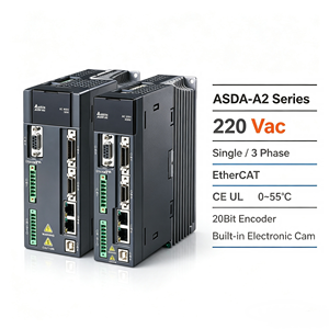 Servoaccionamiento de CA ASDA-A2 ASD-A2-0421-E/F/L/M/U de Funcionamiento Estable para Control de Movimiento en Maquinaria de Embalaje - Product Image 1