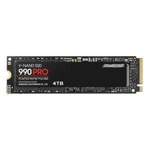 Baru Tersedia 990 PRO SSD 4TB PCIe 4.0 M.2 2280 Internal Solid State Hard Drive untuk Laptop - Product Image 1