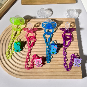 Attache-<span class=keywords><strong>sucette</strong></span> pour bébé de qualité alimentaire en gros, vente chaude, distributeur portable de sucettes pour bébé, <span class=keywords><strong>sucette</strong></span> personnalisée en PP, attache-<span class=keywords><strong>sucette</strong></span> pour enfants - Product Image 3
