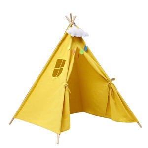 2020 toile Intérieure Tipi Indien En Bois Enfants Jouent Tente Enfants Tipi Pour Les Enfants - Product Image 2