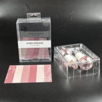 Coffrets cadeaux transparents Boîtes de faveur en plastique Boîtes cubes transparentes en PET pour la fête d'Halloween