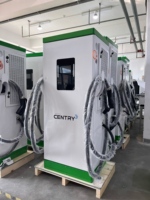 Estación de Carga Rápida para Vehículos Eléctricos (EV) de CC de 60KW, 80KW, 120KW, con Doble Conector y de Pie, Venta al por Mayor de Fábrica, Barata, Compatible con CCS2, CCS1, GBT, Chademo, OCPP y APP