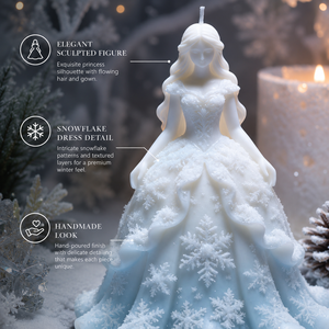 Molde <span class=keywords><strong>de</strong></span> Silicona Personalizado <span class=keywords><strong>de</strong></span> Princesa <span class=keywords><strong>de</strong></span> Nieve para Velas, Jabones Artesanales, Resina, Manualidades, Fabricación <span class=keywords><strong>de</strong></span> Velas Aromáticas, Venta al por Mayor, OEM, ODM - Product Image 1