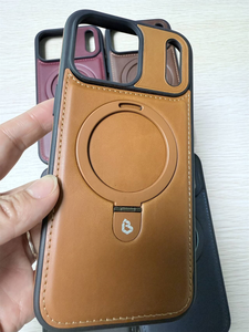 Étui de Téléphone en Cuir de Luxe Premium avec Anneau Magnétique pour iPhone 17 Pro Max 15 16 17 S26 - Product Image 5