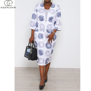 Traje de Vestir Casual de Primavera para Mujer Sunday Best Africa, Elegante y Formal para Iglesia - Product Image 4