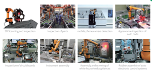 Robot Manipulador de Prensa de Pulverización Industrial de Seis Ejes AUBO-C5 con Motor PLC de Acero Inoxidable, Garantía de 1 Año para Soldadura Láser - Product Image 5