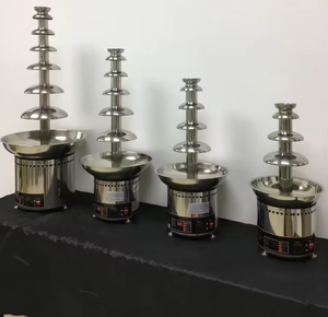 Fuente <span class=keywords><strong>de</strong></span> <span class=keywords><strong>Chocolate</strong></span> <span class=keywords><strong>de</strong></span> Acero Inoxidable <span class=keywords><strong>de</strong></span> 4 Niveles para Uso Doméstico/Comercial, Máquina para Derretir <span class=keywords><strong>Chocolate</strong></span> en <span class=keywords><strong>Cascada</strong></span> para Restaurantes - Product Image 3