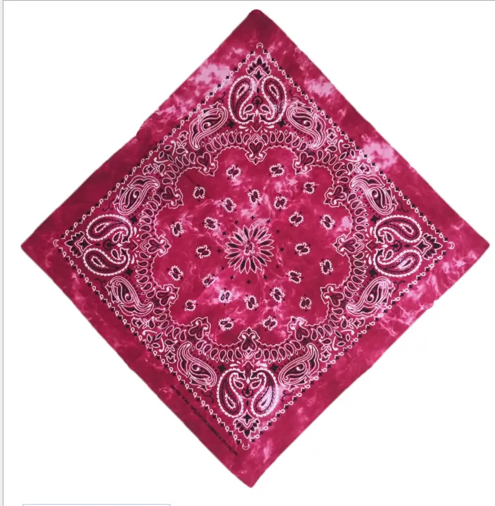 Tùy chỉnh thiết kế in trên Tie nhuộm thiết kế Bandana