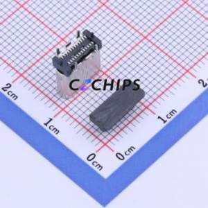 GT-USB-7019B USB Connector SMD Connector ( Connector Type: Type-C )( Protocol Standard: USB 3.1 )( Gender: Female ) - Product Image 2