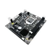 Carte mère d'ordinateur Micro ATX H61 carte mère de bureau H61 LGA 1155 carte mère de jeu de puces 2 canaux DDR4 carte mère PC pour pièce PC