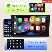 Reproductor de DVD para Auto con Pantalla Táctil Android de 9 Pulgadas 2.5D IPS, 4+64GB, MP3, MP5, Carplay, GPS, para Toyota VW Golf