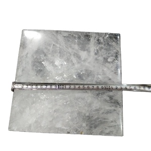 Naturale della roccia <span class=keywords><strong>di</strong></span> quarzo trasparente <span class=keywords><strong>di</strong></span> <span class=keywords><strong>cristallo</strong></span> fette <span class=keywords><strong>di</strong></span> lastre <span class=keywords><strong>di</strong></span> <span class=keywords><strong>cristallo</strong></span> per la vendita - Product Image 1