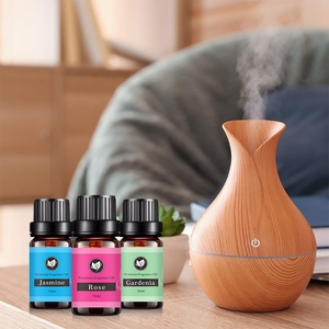 Kanho Aroma de una mujer Jasmine Rose Gardenia <span class=keywords><strong>YlangYlang</strong></span> Juniper Berry Mango difusor aceite esencial Seis botellas conjunto de regalo - Product Image 4