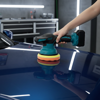 Ponceuse à bande industrielle portable LJ de 6 pouces, polisseuse de voiture, applicateur de vernis, machine de réparation des rayures, machine de polissage et de cirage rechargeable