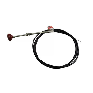 Brake Flexible Shaft With Red PTO Handle For Buses <b>Coaches</b> Trucks 10 M Control Distance - Product Image 1