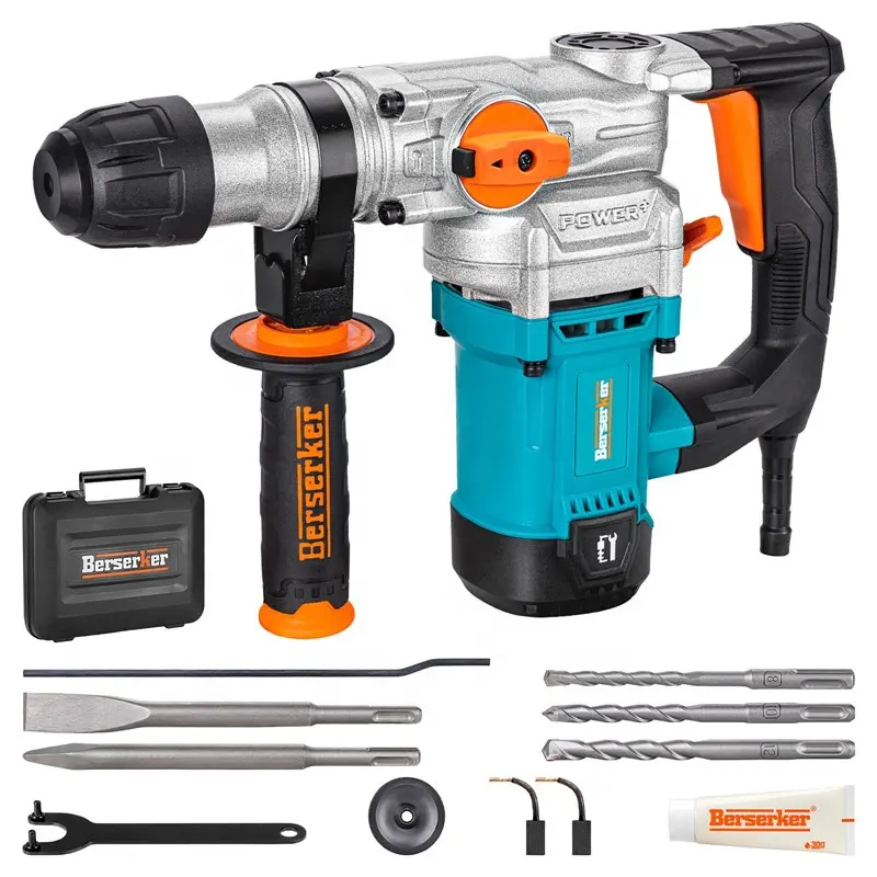 Berserker 1050W SDS-Plus Rotary Hammer Drill Corded Demolition Hammer for Concrete