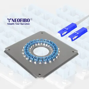 Neofibo SC-PC-24 2.5mm sc upc support fibre optique polisseuse fibre sc pc gabarit de polissage fibre optique câble montage de polissage