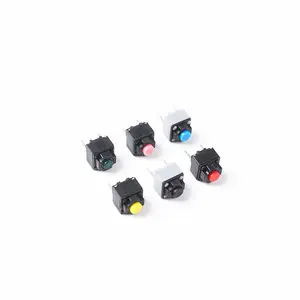 HUANO Touch Switch 6*6*7.3MM 2DV silent switch tactile switch 6x6x7.3mm Multiple specifications