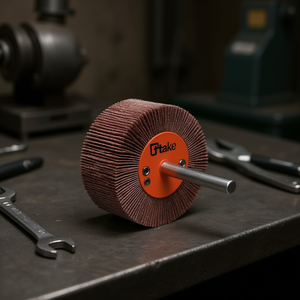 Disque à lamelles abrasif Ttake 20x20 mm, grain 60, tige de 6 mm pour le meulage - Product Image 3