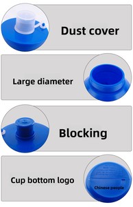 Botella Deportiva de Plástico PE Multifuncional de 32 oz/1000 ml con Logotipo Personalizado al por Mayor, para Bebidas Deportivas al Aire Libre - Product Image 6