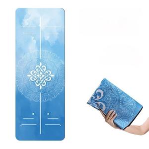 Tapis de sport en daim léger et portable de 183 cm, antidérapant et doux pour la peau, pour la gym, les sports et les activités de plein air YGM008, écologique - Product Image 1