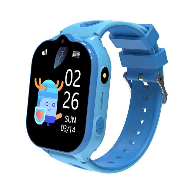 2024 LT52 Kids Smartwatch with 4G 2.01-Inch TFT Display GPS LBS WIFI Video Call SOS Fitness Tracker for Children 950mAh Battery