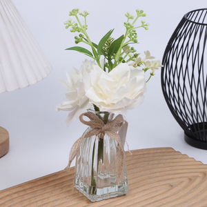 Fiori Artificiali Decorativi per Casa, Fiore in Vaso con Acqua, Ingrosso Cinese, Fiori Artificiali di Giglio per Giardino - Product Image 5