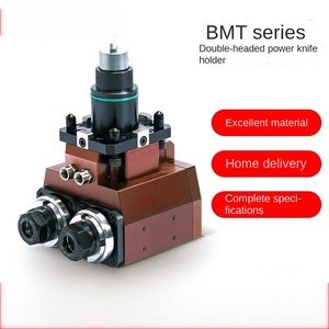 Accesorios para máquinas CNC Portaherramientas de doble cabezal de 90 grados, portaherramientas Living CNC impulsado por BMT - Product Image 2