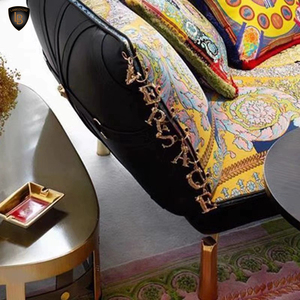 इतालवी लक्जरी उच्च अंत 123 सीटर चमड़े के सोफे ने लिविंग रूम की वास्तविक चमड़े की सामग्री के लिए नए डिजाइन काले चमड़े के सोफे को स्थापित किया - Product Image 4