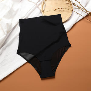 Ladymate ODM/OEM Culotte Gainante Avec Tulle Sous-vêtements amincissants pour femmes Taille haute contrastée Mesh Taille haute Culotte amincissante - Product Image 4