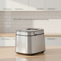 SOHEF Máquina para Hacer Pan Árabe Manos Libres, Agrega Automáticamente Frutas, Nueces y Levadura, 25 Programas, Masa Perfecta en Todo Momento, Fácil de Limpiar, Certificación CE, Para el Hogar