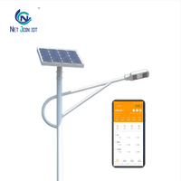 Controlador de Carga Solar Inteligente NET-JOIN NJ-iot401, Solución IOT, Impermeable IP68, Sistema de Control Remoto Inalámbrico MQTT Industrial