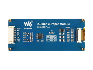 Waveshare – écran E-Ink 296x128, 2.9 pouces, papier électronique tricolore rouge/blanc/noir, interface SPI pour Raspberry Pi/STM32 3.3V/5V K821 - Product Image 5