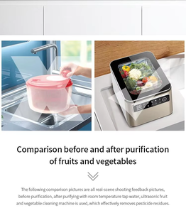 <span class=keywords><strong>Machine</strong></span> à <span class=keywords><strong>laver</strong></span> les fruits et les légumes purificateur alimentaire de bureau - Product Image 4
