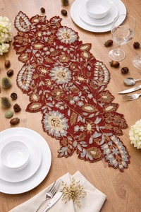 Good Quality Table Runner for Dining Table Premium Decorative Embroidery for Home and Event Use Available At Reasonable Price - Product Image 4