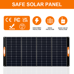 แผงโซลาร์เซลล์ Glory Solar 400W ประสิทธิภาพสูง พับได้ พร้อมกระเป๋าโพลีเอสเตอร์ 900D สำหรับใช้ในฟาร์ม ยานพาหนะ รถยนต์ บ้าน/สำนักงาน - Product Image 2