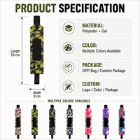 Sangles de levage en gel d'entraînement de gymnastique Sublimation Cross-fit Powerlifting Strap Deadlift Gym Workout Haltérophilie Straps