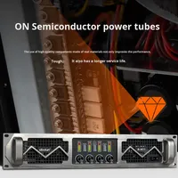 Amplificador de Potencia de Anillo Puro de Alta Potencia Serie TRA 2U/3U de Dos/Cuatro Canales para Actuaciones en Escenario, Fabricado en China