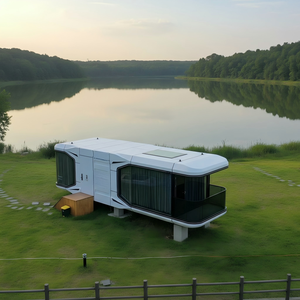 Casa Cápsula Prefabricada Moderna, Transpirable, Impermeable y Ecológica, con Energía <span class=keywords><strong>Solar</strong></span>, 1 Año de Garantía - Jinhan - Product Image 1