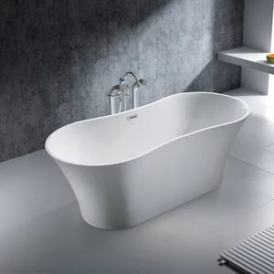 <span class=keywords><strong>Baignoire</strong></span> autoportante moderne en acrylique à surface solide | <span class=keywords><strong>Baignoire</strong></span> <span class=keywords><strong>de</strong></span> trempage profonde <span class=keywords><strong>de</strong></span> qualité supérieure avec des formes personnalisées - Product Image 1