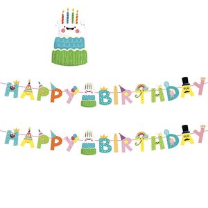 Guirnalda de Feliz Cumpleaños de Sirena, Decoración de Fiesta Temática del Océano para Niños, Fondo para Fiesta de Cumpleaños - Product Image 2