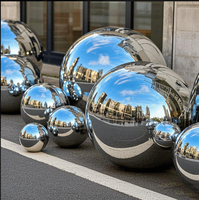 Boule miroir gonflable en PVC boule de Noël géante ornement grands ballons brillants ornement brillant grandes boules brillantes pour la décoration